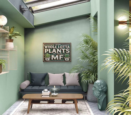 Issa Whole Lotta Plants In This MF