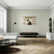 When Visiting My House Please Remember Cat