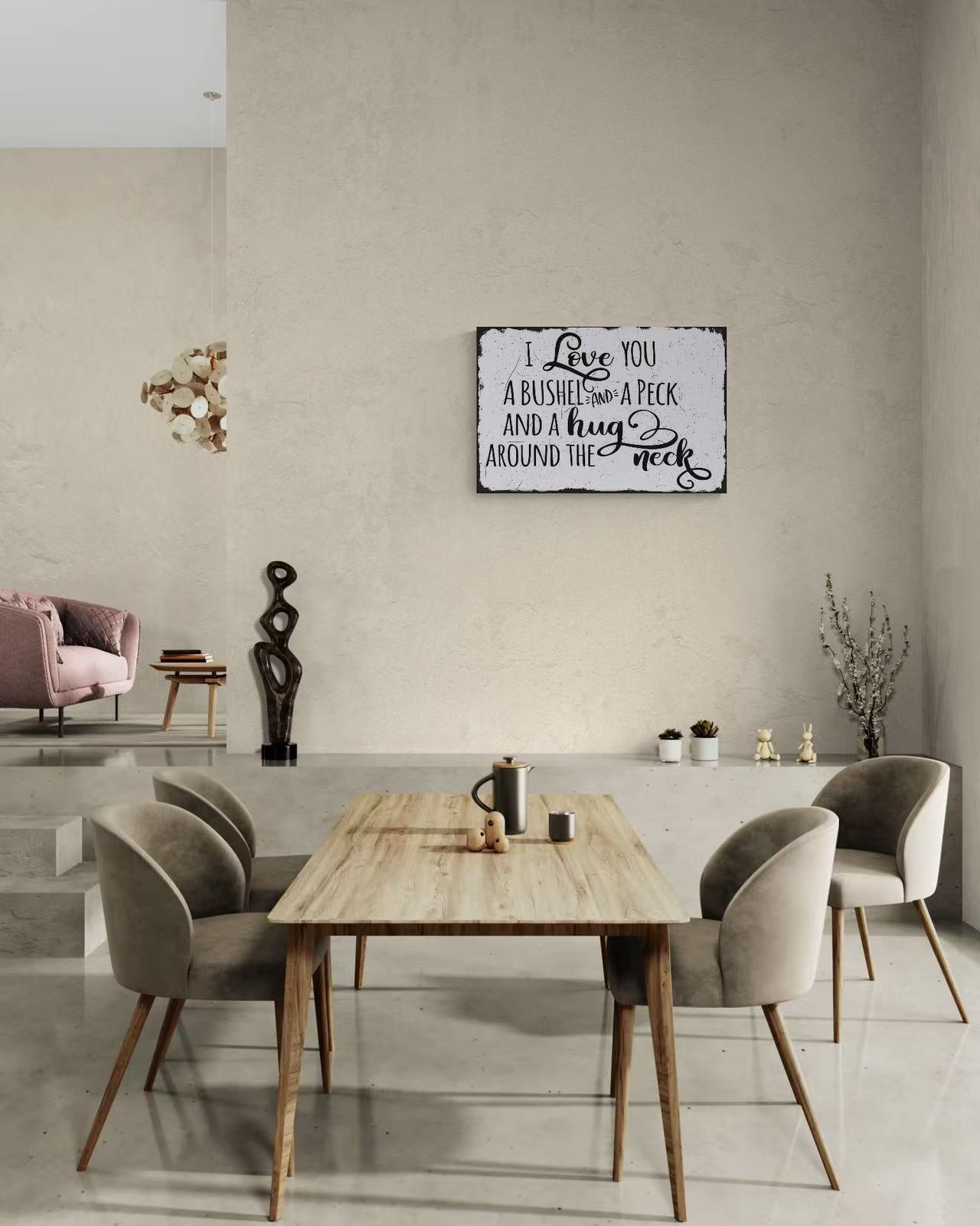 I Love You A Bushel And A Peck And A Hug Around The Neck