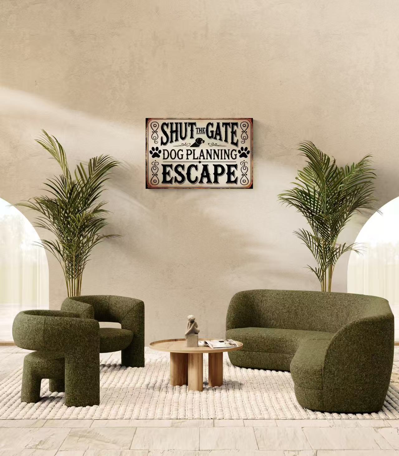 Shut The Gate, Dog Planning Escape