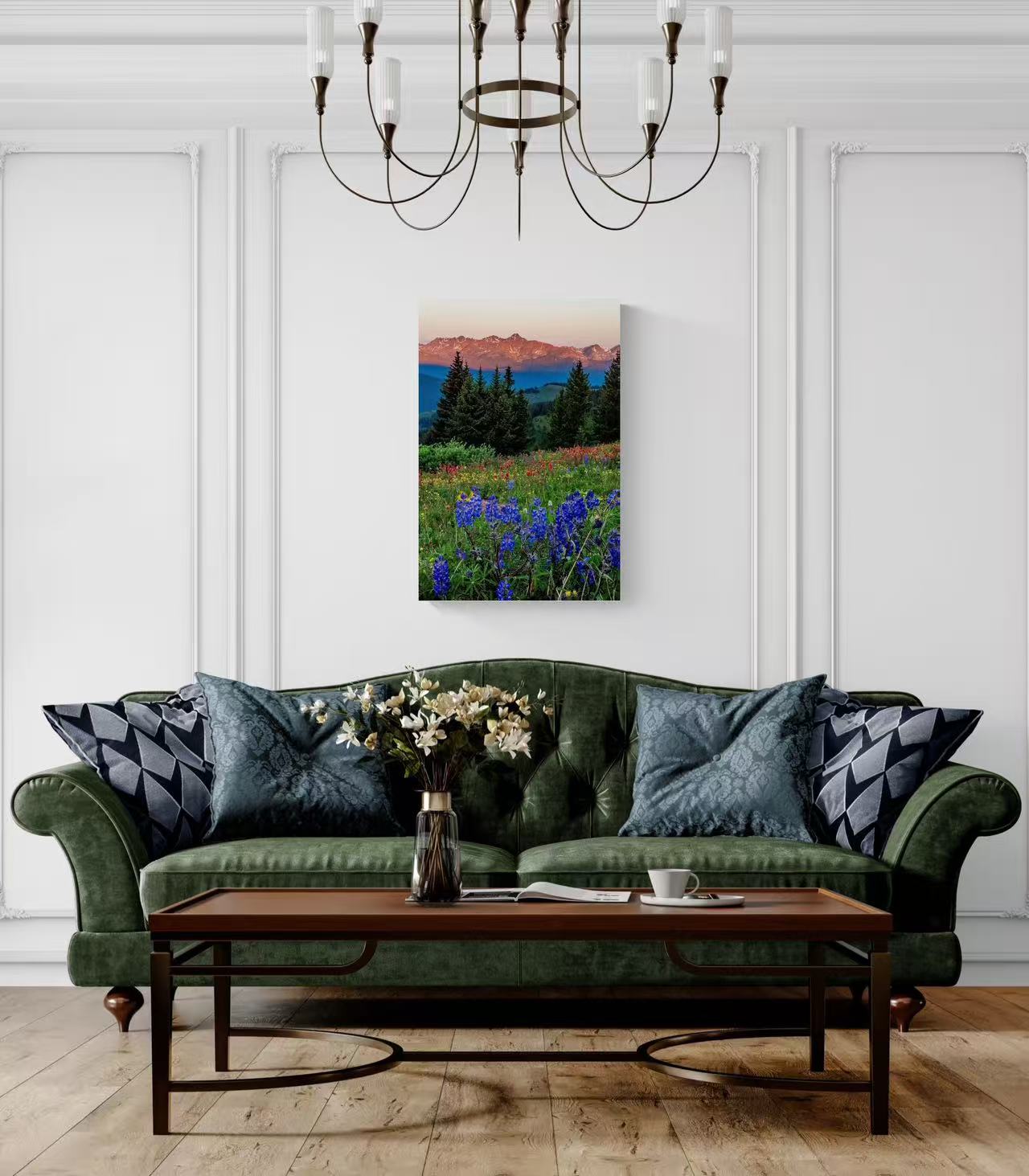 Meadow Beneath The Peaks