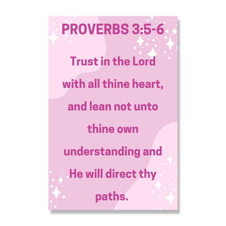 Book of Proverbs 3:5-6