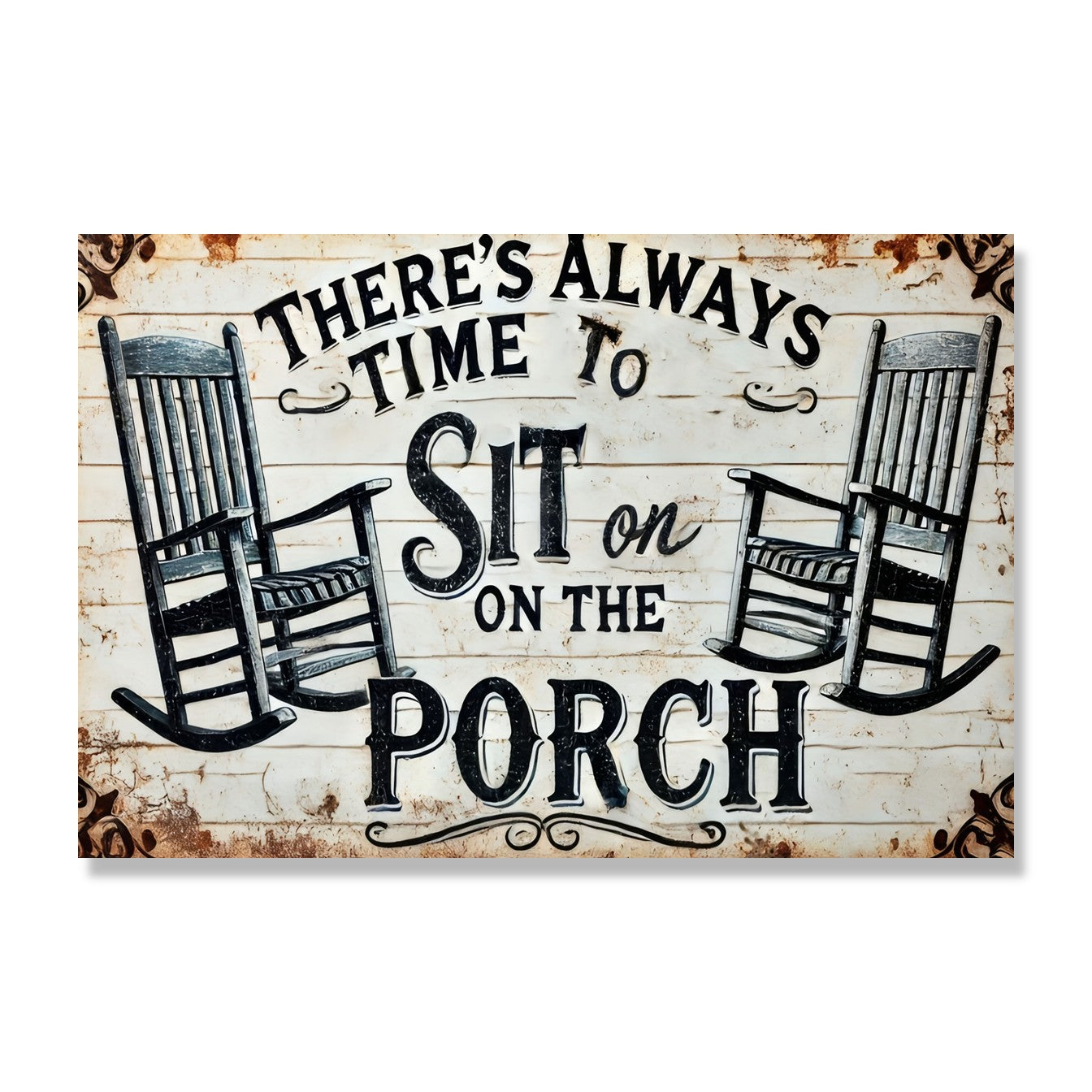 There's Always Time To Sit On The Porch