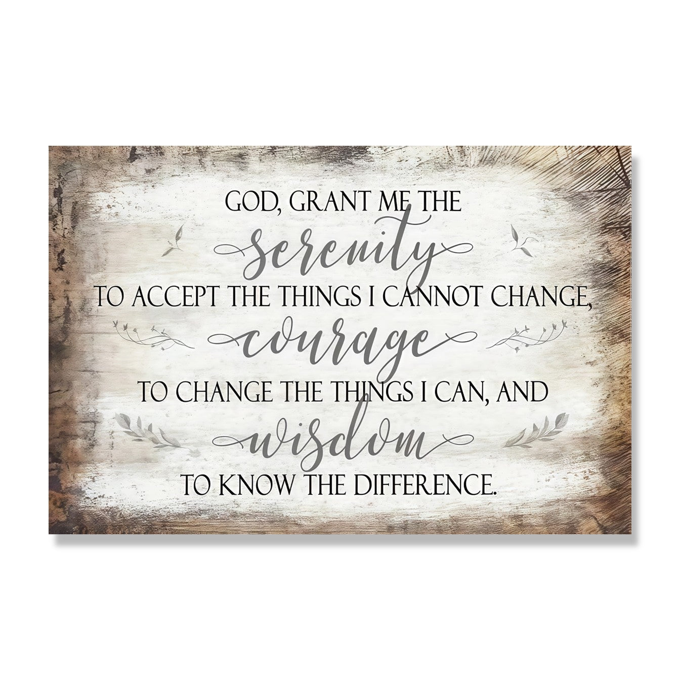 Serenity Prayer