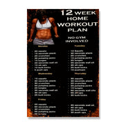12 Week Home Workout Plan