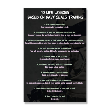 10 Life Lessons From The SEALs
