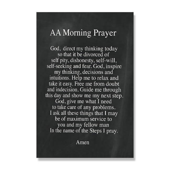 AA Morning Prayer