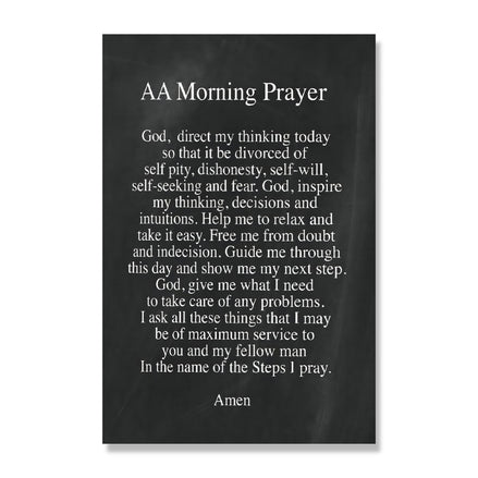 AA Morning Prayer