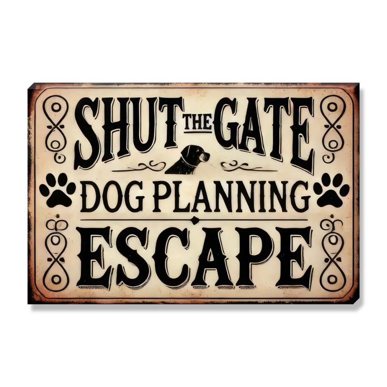 Shut The Gate, Dog Planning Escape