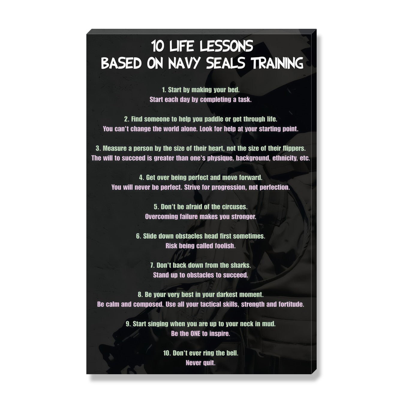 10 Life Lessons From The SEALs