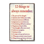 12 Things To Always Remember