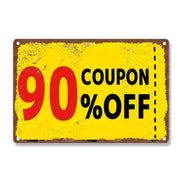 90% OFF Coupon