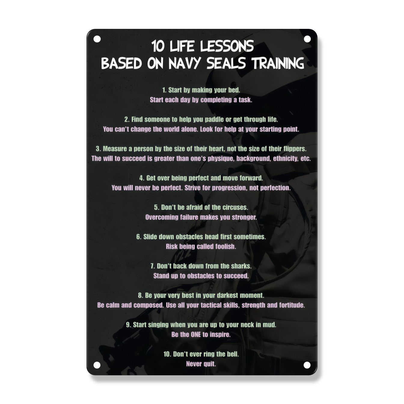 10 Life Lessons From The SEALs