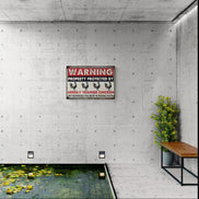 Warning This Property Is Protected By Highly Trained Chicken