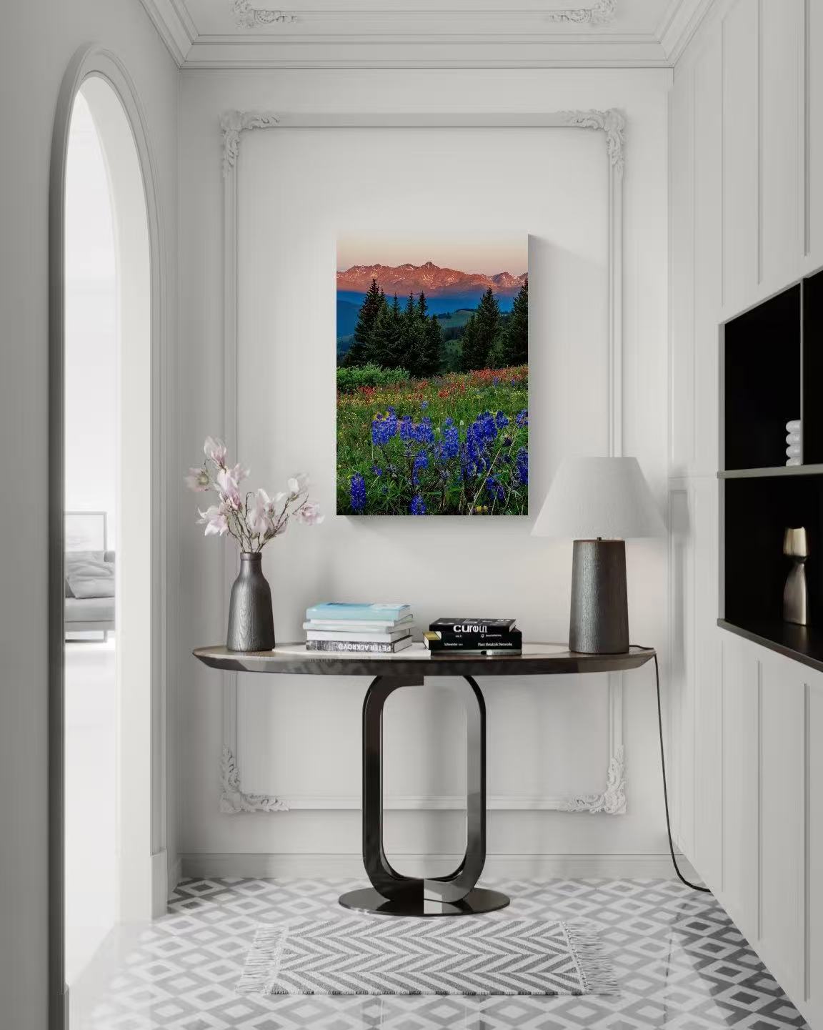 Meadow Beneath The Peaks