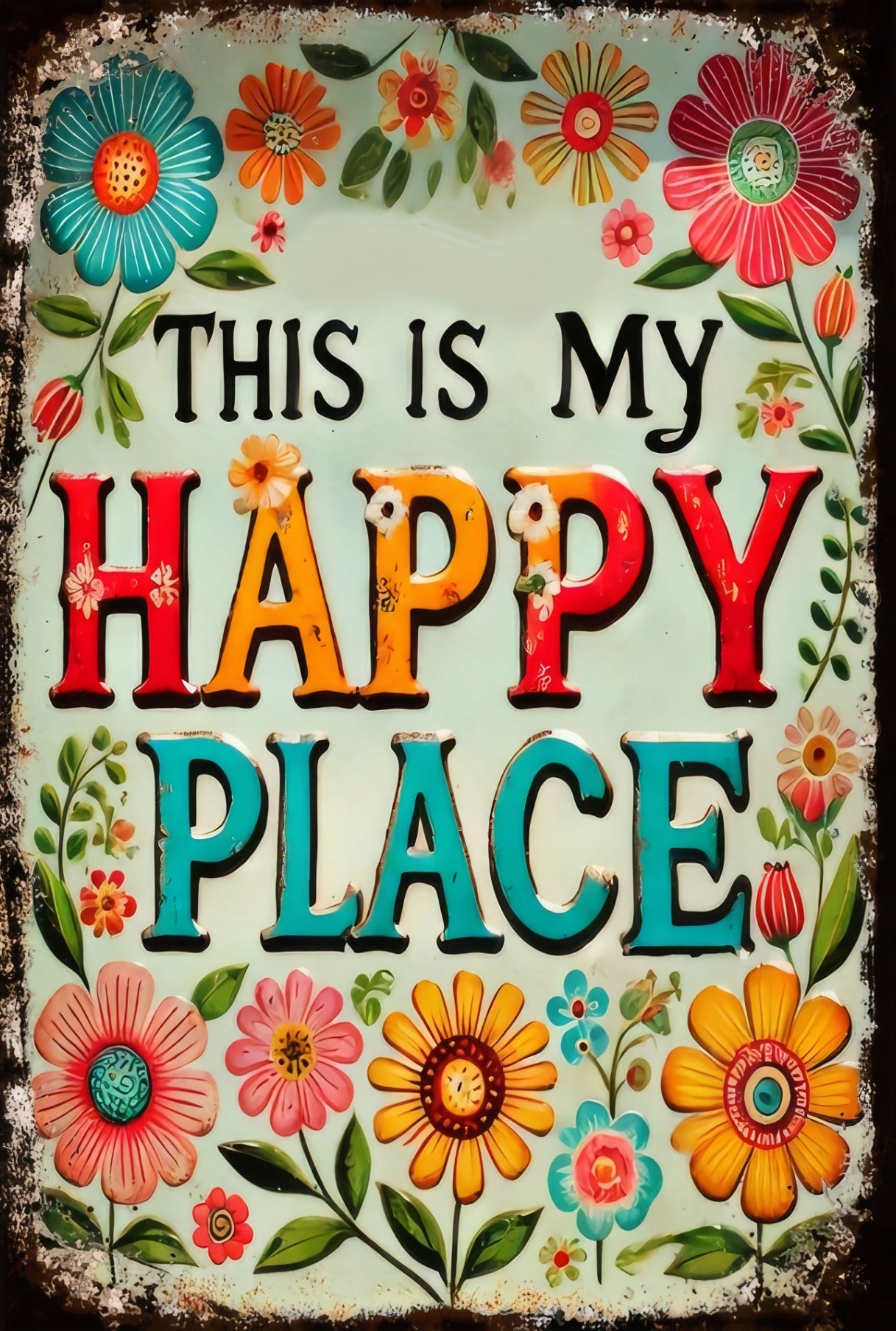 Metal Art - This Is My Happy Place