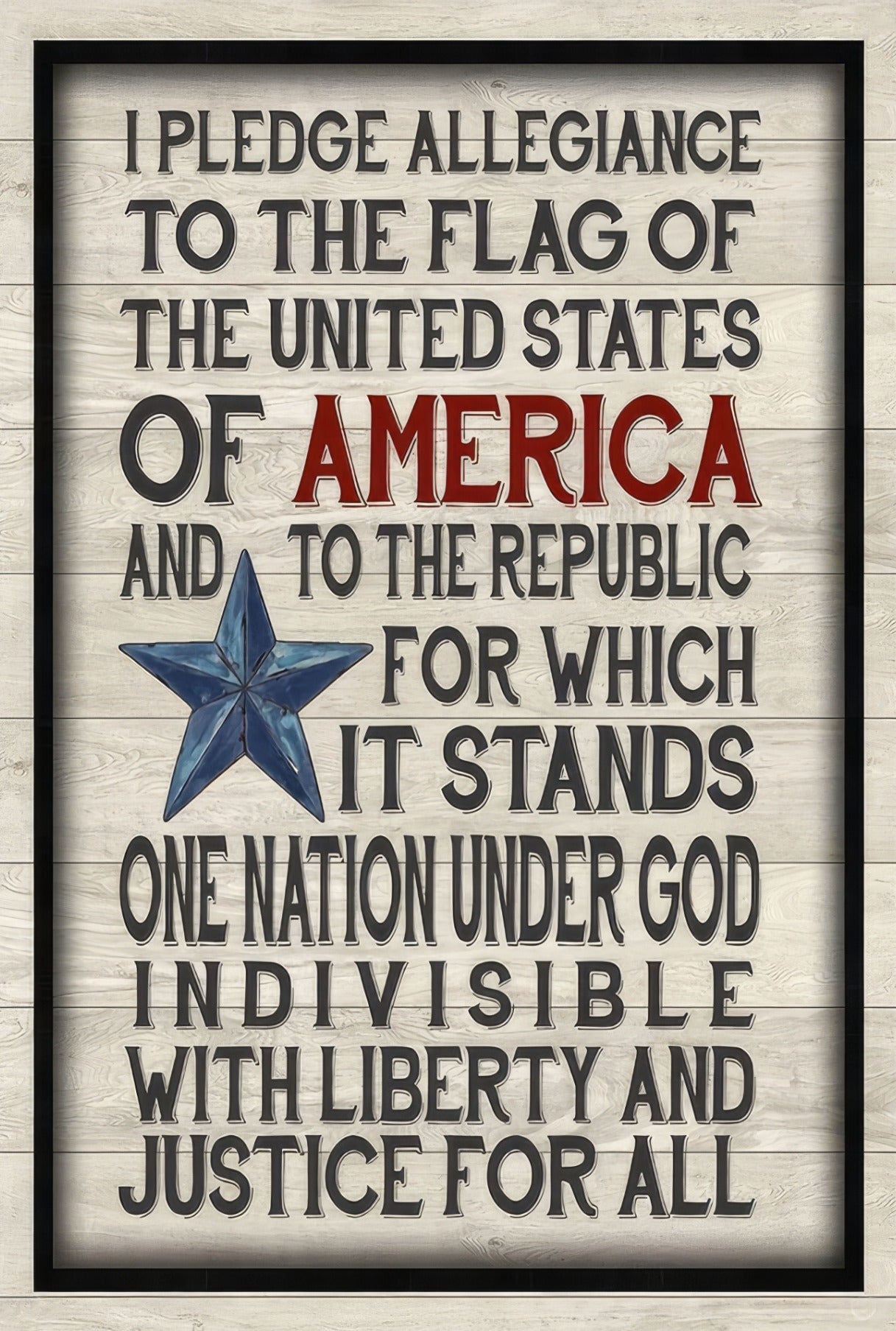 Metal Art - The Pledge of Allegiance