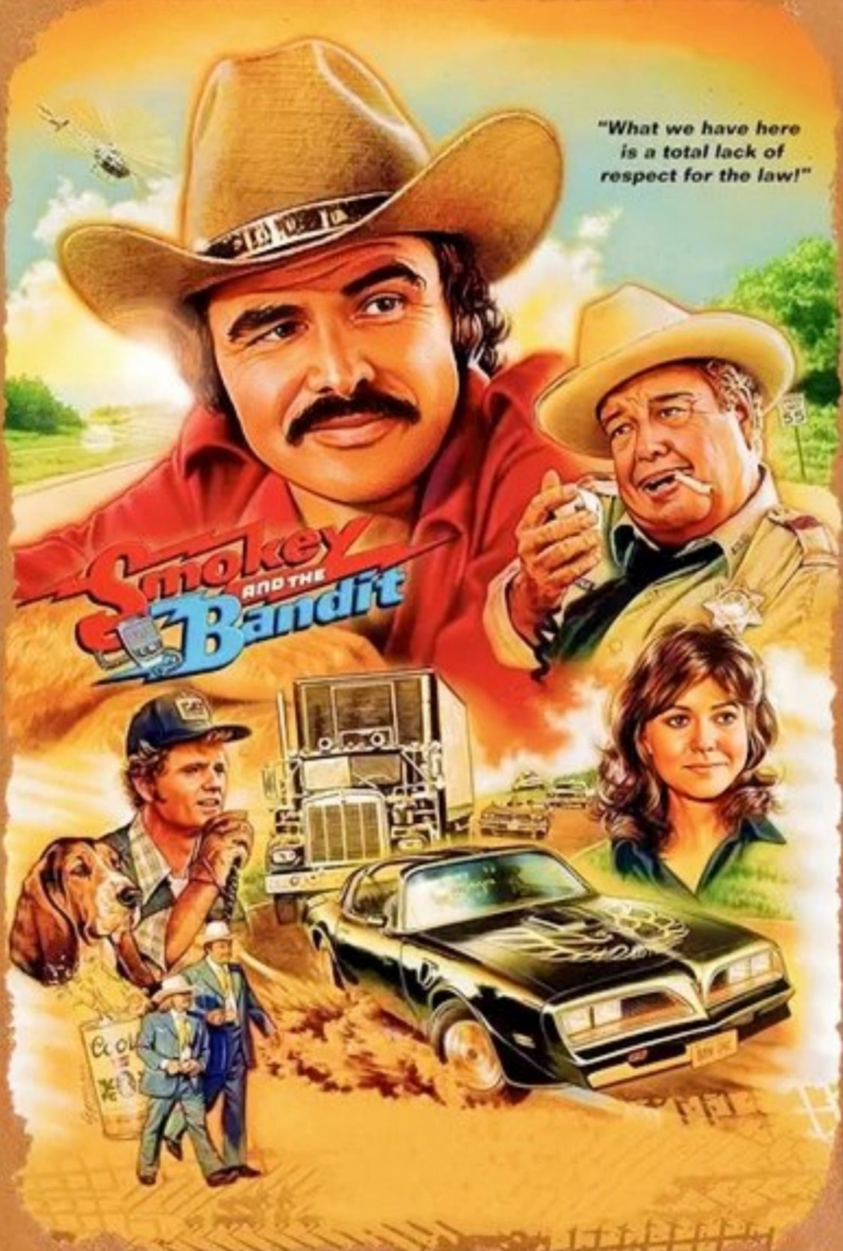 Metal Art - Smokey and the Bandit Road Rebel