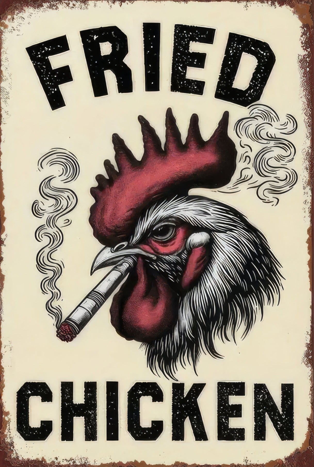 Metal Art - Fried Chicken
